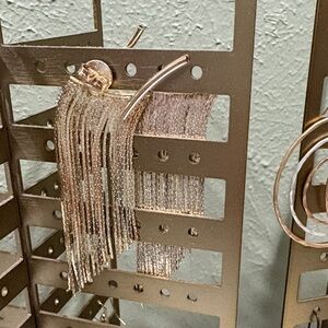 Elegant Gold Fringe Earrings